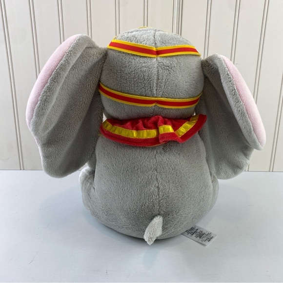 Disney Official Disney Parks Gray and Pink Elephant Stuffed Animal 11” - Picture 4 of 12